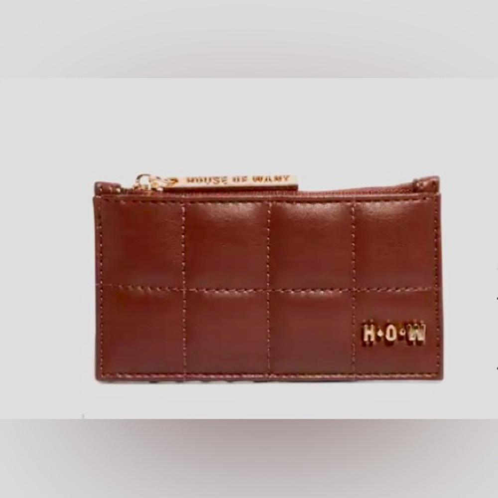 House of Want H.O.W We Swipe Vegan Leather Card Case